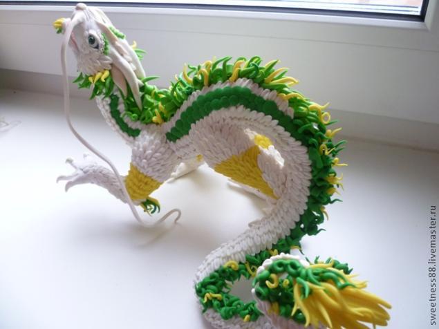 МК по созданию дракона из полимерной глины, фото № 21