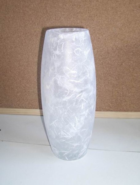 Декупаж вазы при помощи рисовой бумаги и салфеток, фото № 4