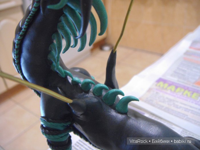 Дракон. Лепка. Полимерная глина. Фентази. МК. VitaRock Дракон. Лепка. Полимерная глина. Фентази. МК. VitaRock