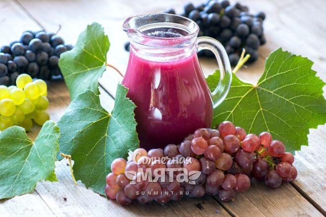 Виноградные смузи полны витаминов