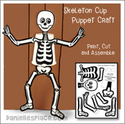 Skeleton Cup Craft