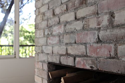 How to Whitewash Bricks - using natural paint that let