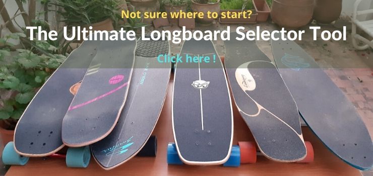 longboard selector tool and quiz